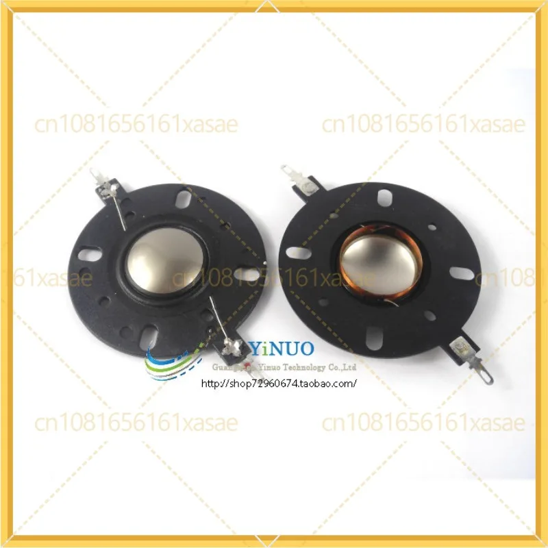 For 25.4mm Tweeter Diaphragm, Imported Titanium With Silk Edge, 25.5 Core Voice Coil, Large Round Frame Speaker Parts
For 25.4mm Tweeter Diaphragm, Imported Titanium With Silk Edge, 25.5 Core Voice Coil, Large Round Frame Speaker Parts