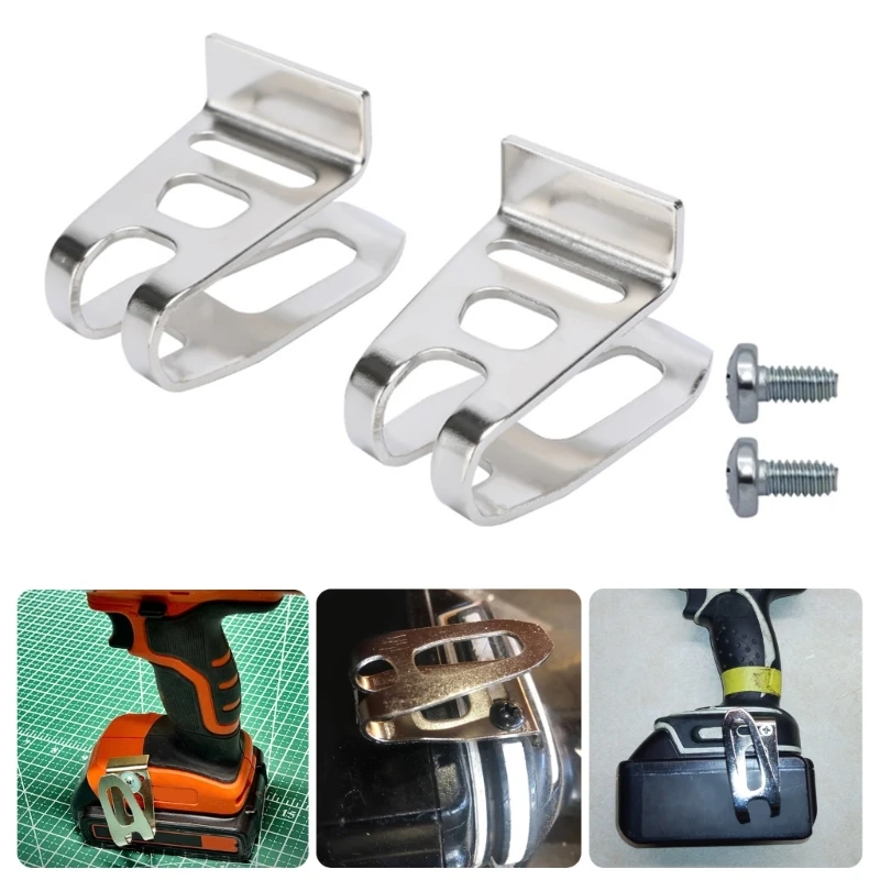 Stainless Steel Tool Belt Clip Secure Fastening Suitable for Workshop and Job Sites Use Safe Convenient Belt Attachment M4YD
Stainless Steel Tool Belt Clip Secure Fastening Suitable for Workshop and Job Sites Use Safe Convenient Belt Attachment M4YD