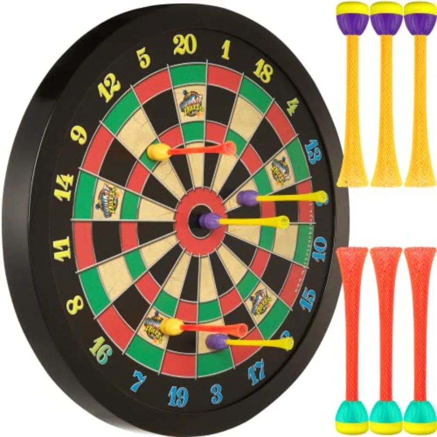 Doinkit Darts - Magnetic Dart Board - 3 Premium Designs - Kid Safe Durable Doinkit Magnetic Darts - Fun Indoor Wall Game for Bo
Doinkit Darts - Magnetic Dart Board - 3 Premium Designs - Kid Safe Durable Doinkit Magnetic Darts - Fun Indoor Wall Game for Bo