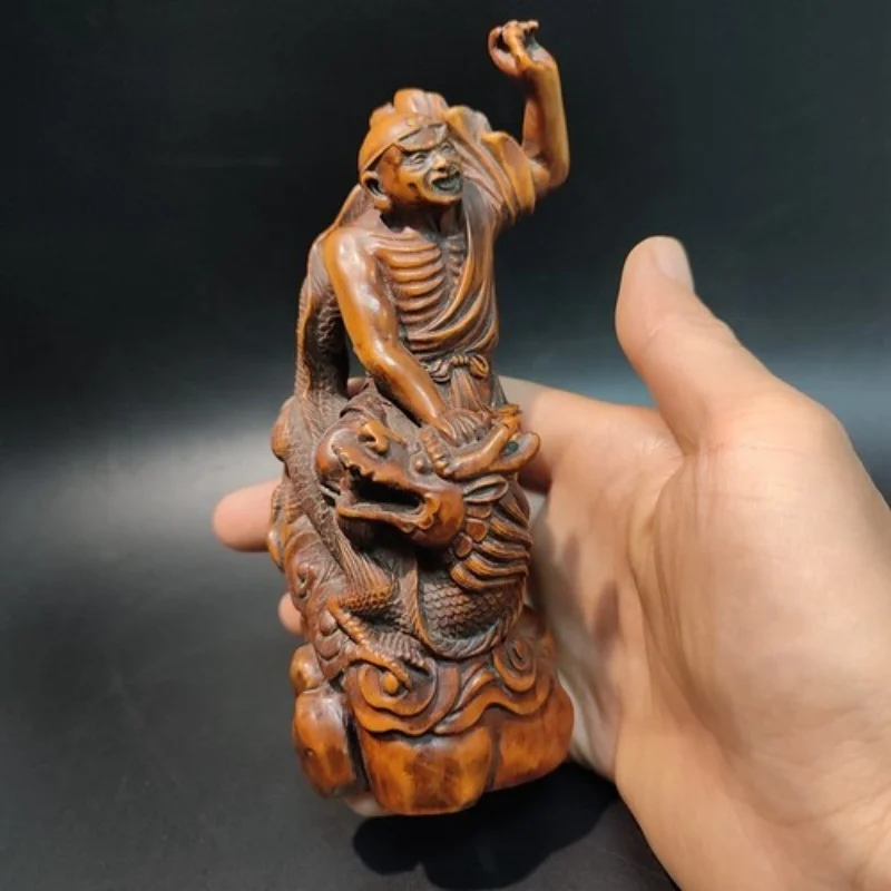 vintage buddha carved dragon wood carving wooden statue Arhat antique boxwood
vintage buddha carved dragon wood carving wooden statue Arhat antique boxwood