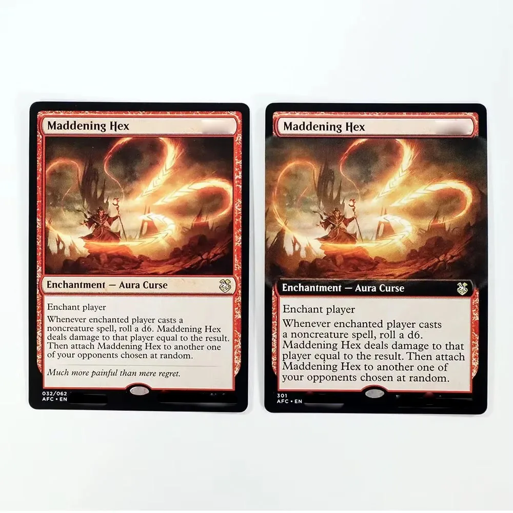 Forgotten Realms(AFC)TCG Magical Cards Game Black Top Quality Proxy Playing Cards hex Gathering Board Game Trading Cards Proxy
Forgotten Realms(AFC)TCG Magical Cards Game Black Top Quality Proxy Playing Cards hex Gathering Board Game Trading Cards Proxy