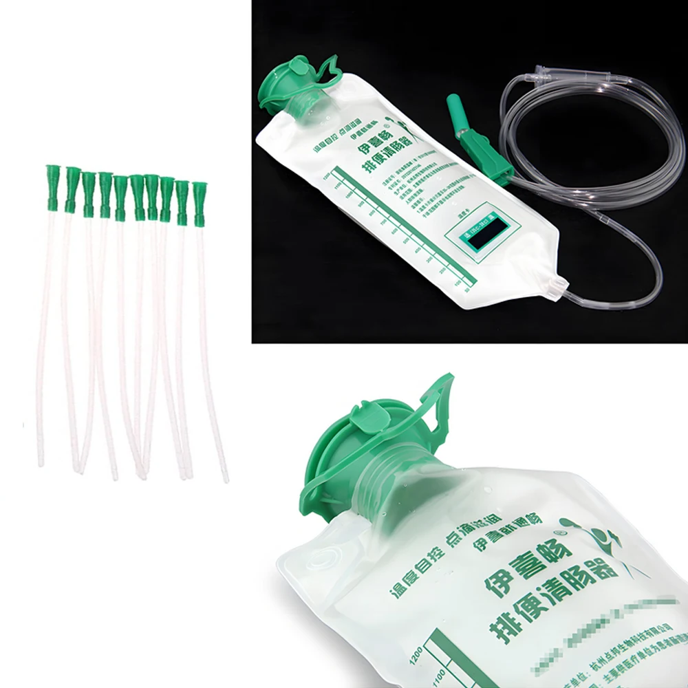 1-10pcs Medical Home Enema Intestinal Flushing Bags Spa Enema Bag W/ 10pcs Tube Bowel Detoxification Colon Hydrotherapy Device
1-10pcs Medical Home Enema Intestinal Flushing Bags Spa Enema Bag W/ 10pcs Tube Bowel Detoxification Colon Hydrotherapy Device