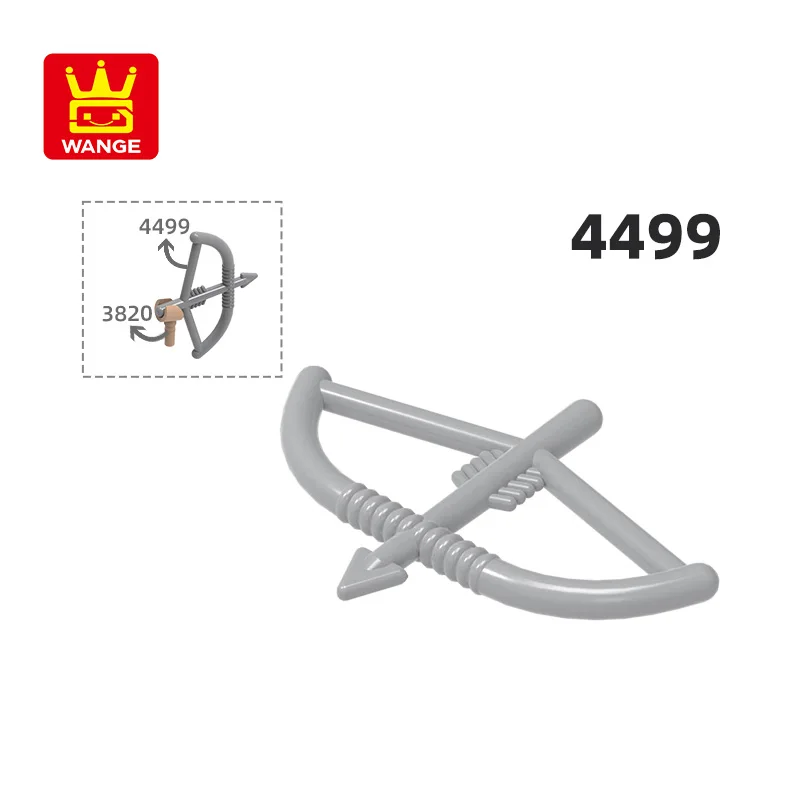 Wange 4499 100 г/238 шт., строительный блок для оружия с луком и стрелами, цветные аксессуары Moc, совместимые с кирпичами, детская игрушка «сделай сам»
Wange 4499 100 г/238 шт., строительный блок для оружия с луком и стрелами, цветные аксессуары Moc, совместимые с кирпичами, детская игрушка «сделай сам»