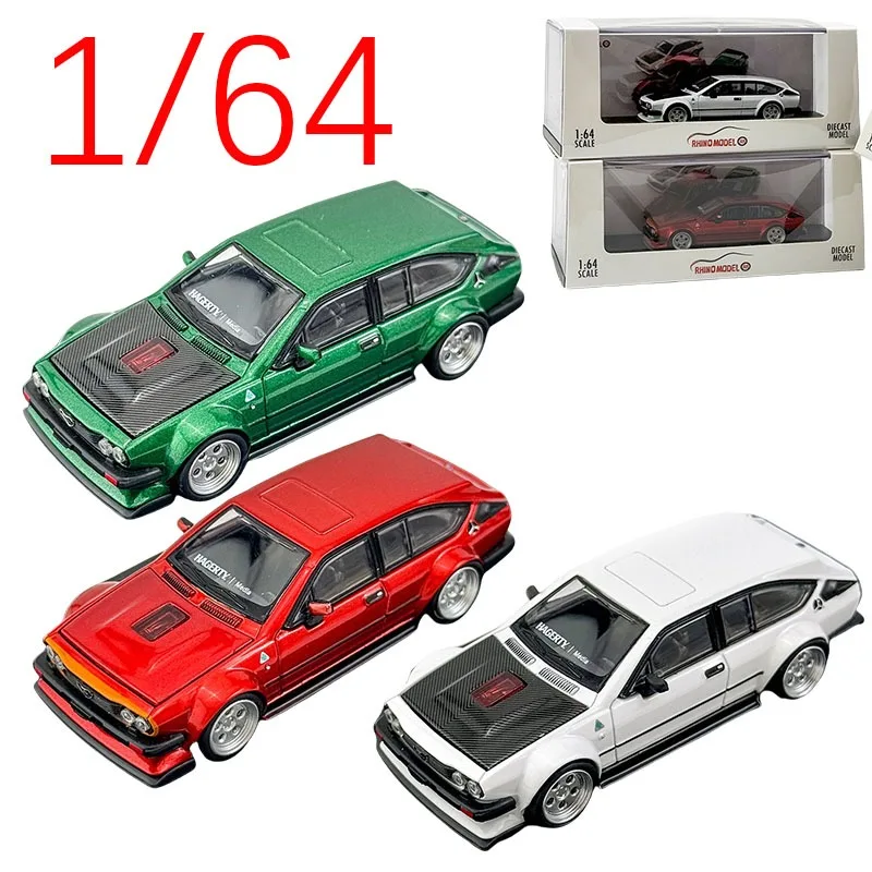 RM Diecast 1/64 Scale Alfa Romeo Gtv6 LBWK Alloy Model Cars Play Vehicles Toys for Boys Gift Original Box
RM Diecast 1/64 Scale Alfa Romeo Gtv6 LBWK Alloy Model Cars Play Vehicles Toys for Boys Gift Original Box