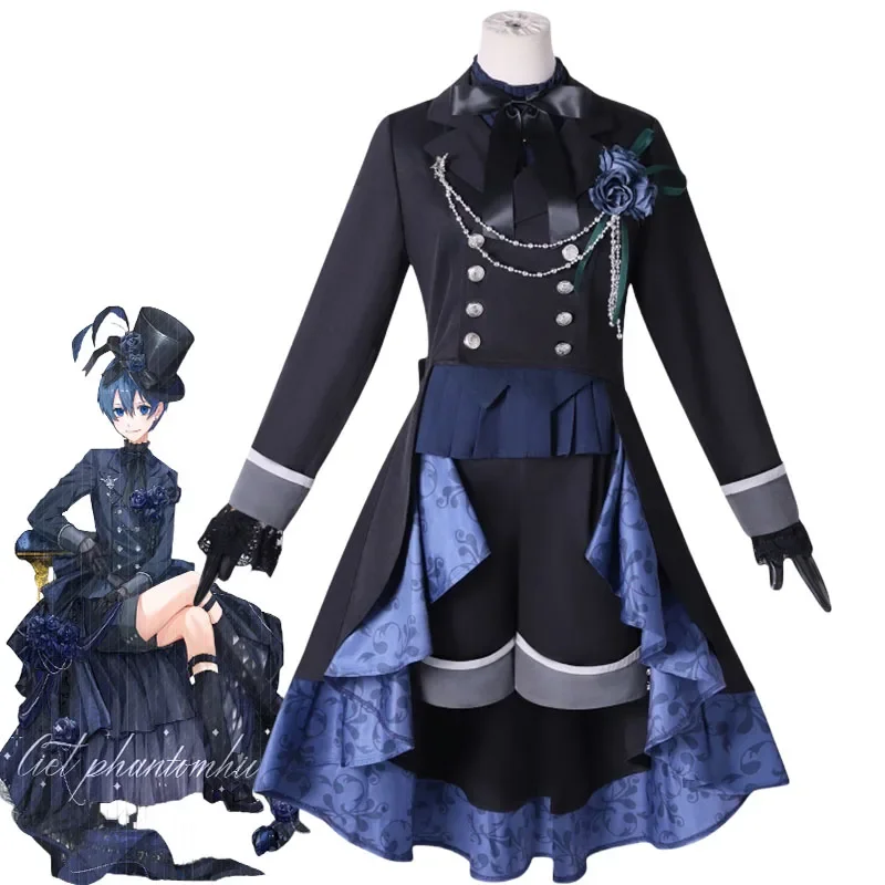 Ciel Phantomhive Cosplay Anime Costume Sexy Anime Black Butler Man Suit Full Set Costume for Christmas Party Halloween Cosplay
Ciel Phantomhive Cosplay Anime Costume Sexy Anime Black Butler Man Suit Full Set Costume for Christmas Party Halloween Cosplay