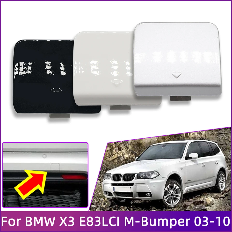 Крышка фаркопа заднего бампера для BMW X3 E83 LCI M-Sport 2003-2010, декоративная крышка бампера для прицепа, окрашенная 51123416948
Крышка фаркопа заднего бампера для BMW X3 E83 LCI M-Sport 2003-2010, декоративная крышка бампера для прицепа, окрашенная 51123416948