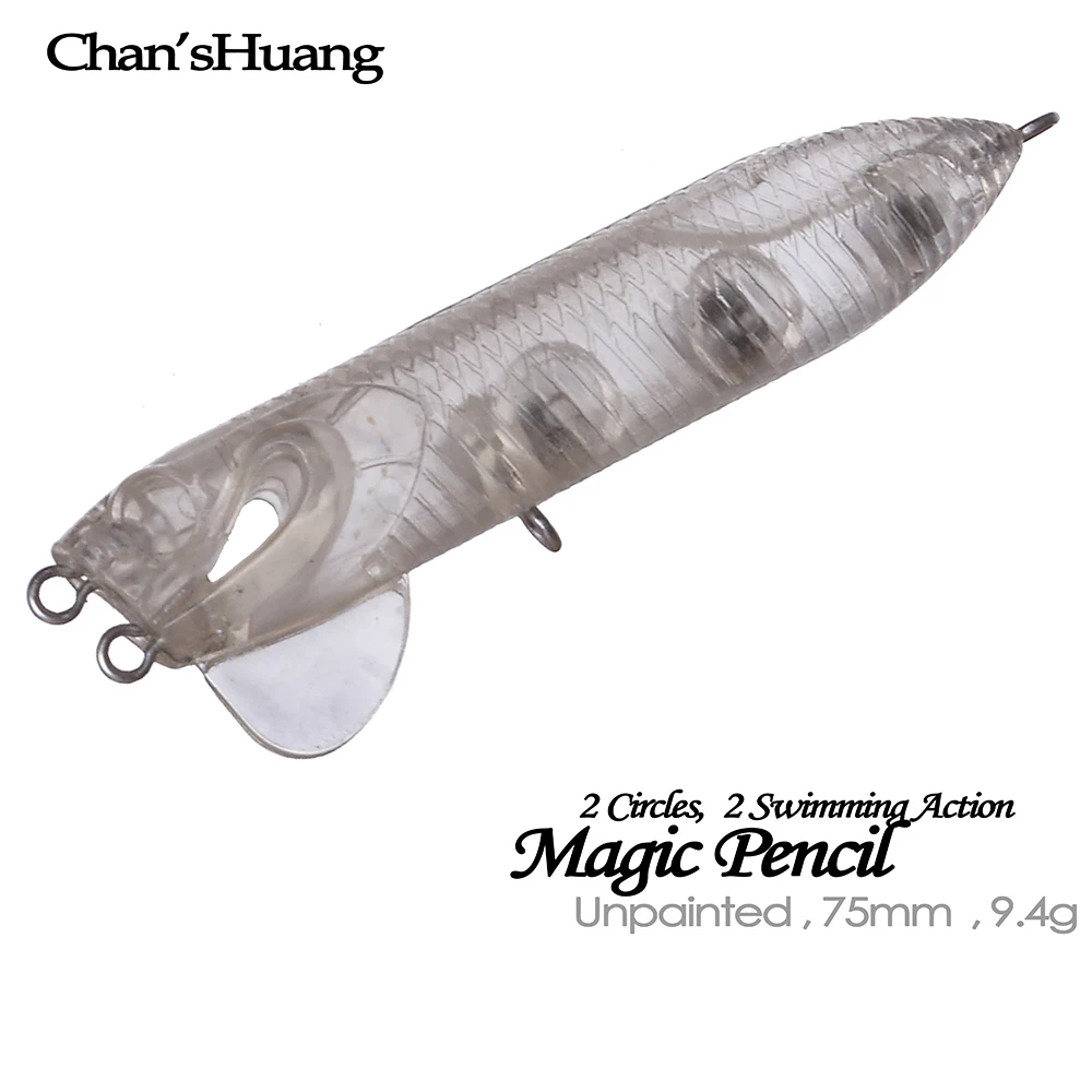 Chan'sHuang, 20 шт., неокрашенные пустые рыболовные приманки, 7,5 см, 9,4 г, два круга, плавающий карандаш, сделай сам, искусственная рыболовная приманка ручной работы
Chan'sHuang, 20 шт., неокрашенные пустые рыболовные приманки, 7,5 см, 9,4 г, два круга, плавающий карандаш, сделай сам, искусственная рыболовная приманка ручной работы