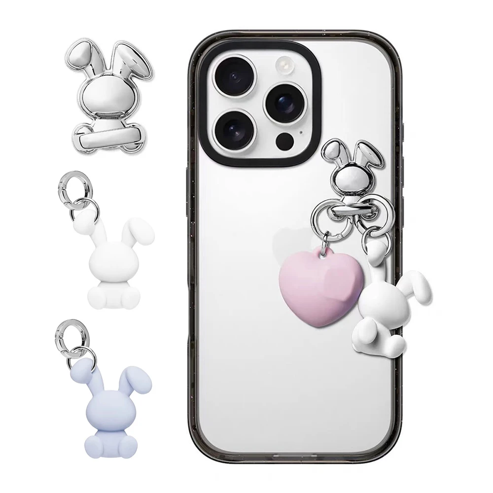 Silver Color Rabbit Hook Pendant Phone Straps Short Lanyard Phone Hanging Chain
Silver Color Rabbit Hook Pendant Phone Straps Short Lanyard Phone Hanging Chain