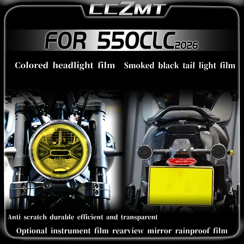 For CFMOTO 550CLC 2026 motorcycle headlight taillight film instrument film rearview mirror film protective film accessories
For CFMOTO 550CLC 2026 motorcycle headlight taillight film instrument film rearview mirror film protective film accessories