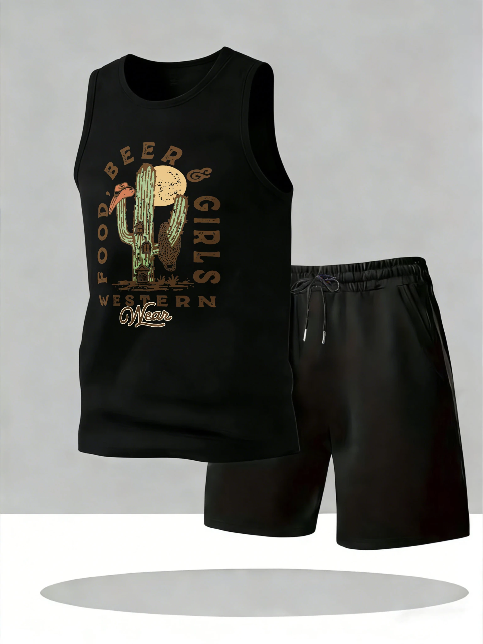Men's Tank Top Sets 2026 Summer Quick drying sports Breathable running Old money man drip clothing seaside crewneck oversize
Men's Tank Top Sets 2026 Summer Quick drying sports Breathable running Old money man drip clothing seaside crewneck oversize