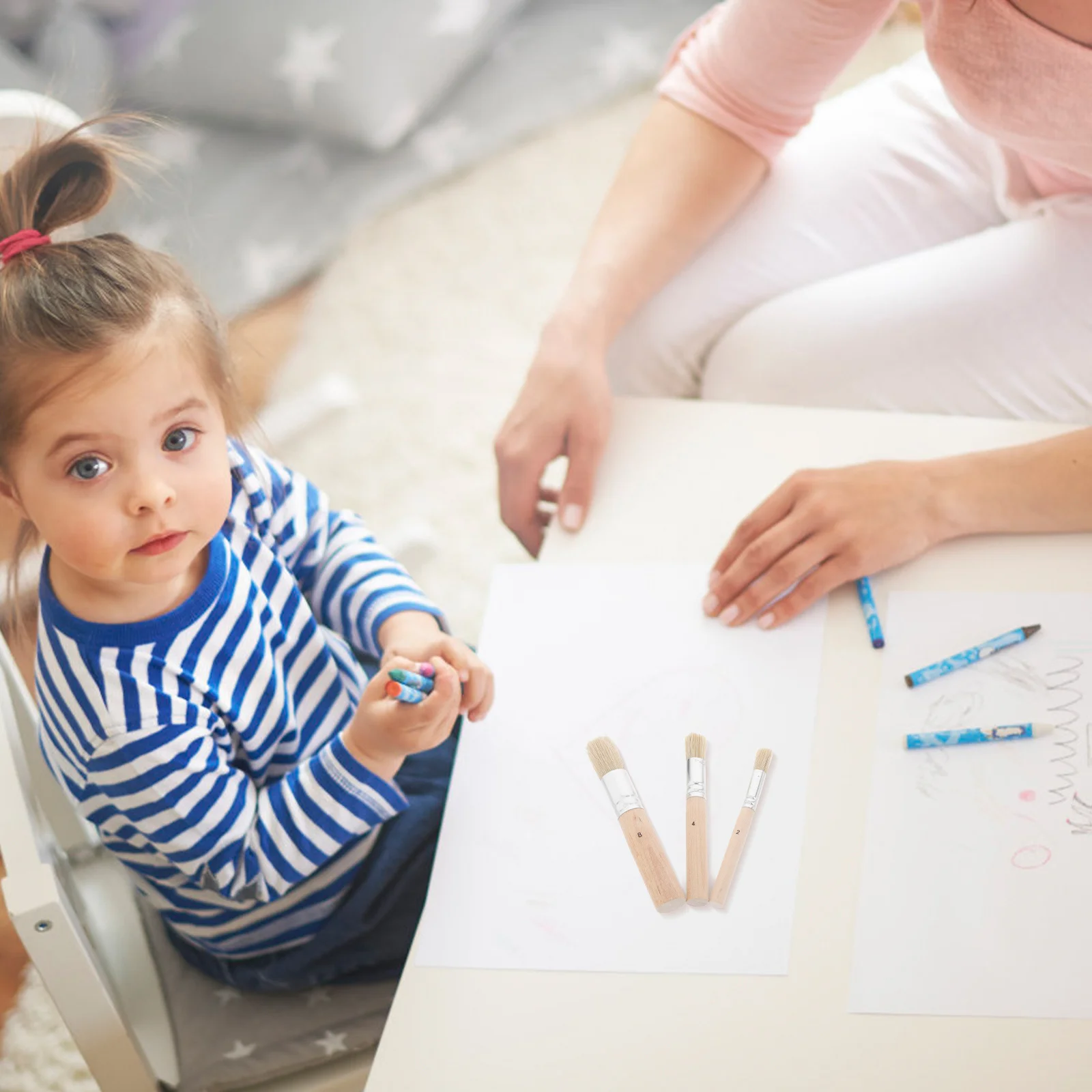 3Pcs Paint Brush Set Wooden Stencil Bristle Brushes for Acrylic Chalk Wax Painting DIY Art Crafts Projects Stencil Paint Brushes
3Pcs Paint Brush Set Wooden Stencil Bristle Brushes for Acrylic Chalk Wax Painting DIY Art Crafts Projects Stencil Paint Brushes