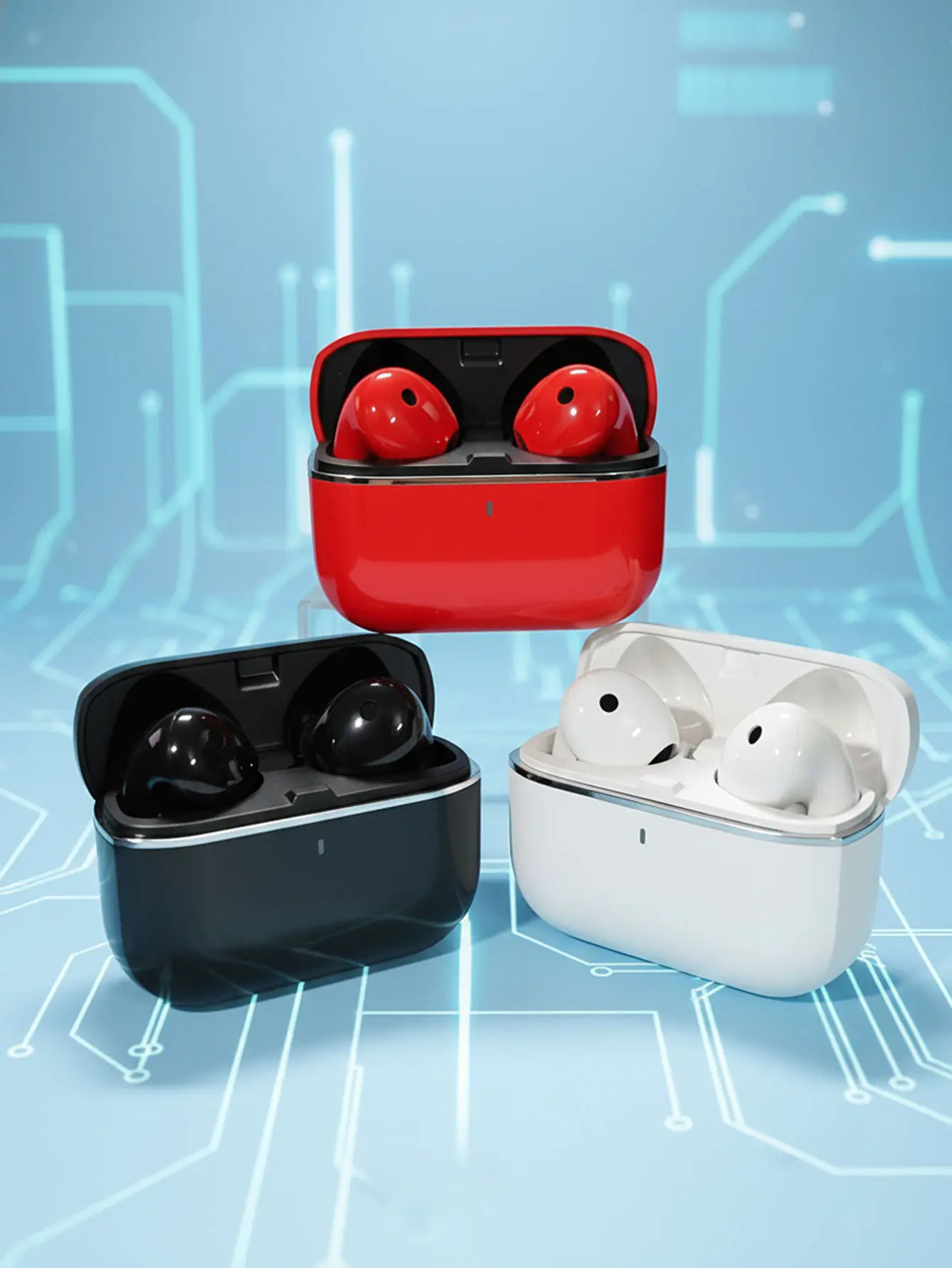 S96 new wireless Bluetooth earphones, Bluetooth 5.3 in-ear earphones, heavy bass, long battery life, with microphone
S96 new wireless Bluetooth earphones, Bluetooth 5.3 in-ear earphones, heavy bass, long battery life, with microphone