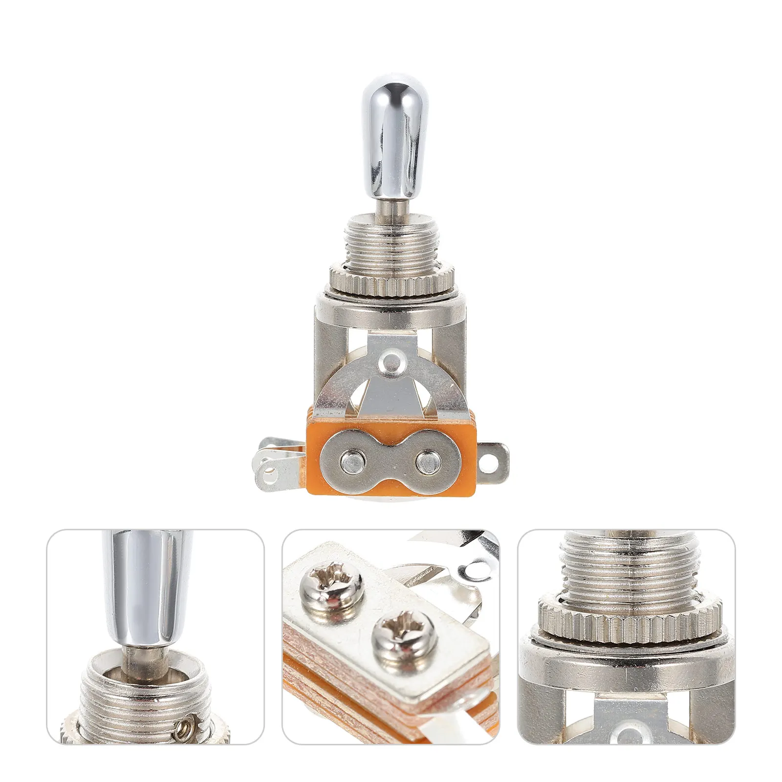 Pickup Switch Electric Guitar Accessories Metal Toggle Selector for Water Proof Way
Pickup Switch Electric Guitar Accessories Metal Toggle Selector for Water Proof Way