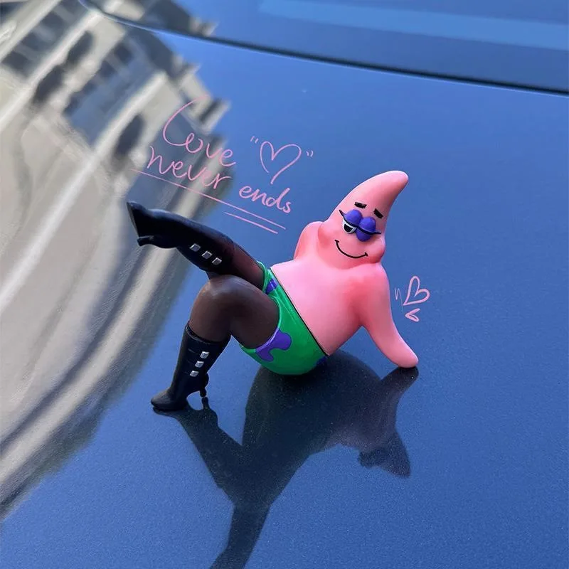 Funny Patrick Star Black Silk Figure SpongeBob Series Novelty Ornament Cute Car/Home Decor Unique Gag Gift for Fans Friends
Funny Patrick Star Black Silk Figure SpongeBob Series Novelty Ornament Cute Car/Home Decor Unique Gag Gift for Fans Friends