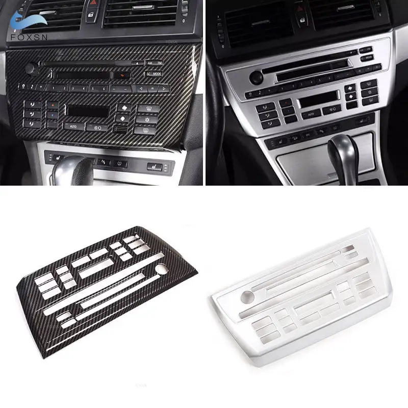 LHD для BMW X3 E83 2006 2007 2008 2009 2010 ABS Автомобильная центральная консоль Авто CD Панель рамка Крышка отделка углеродное волокно текстура/серебро
LHD для BMW X3 E83 2006 2007 2008 2009 2010 ABS Автомобильная центральная консоль Авто CD Панель рамка Крышка отделка углеродное волокно текстура/серебро