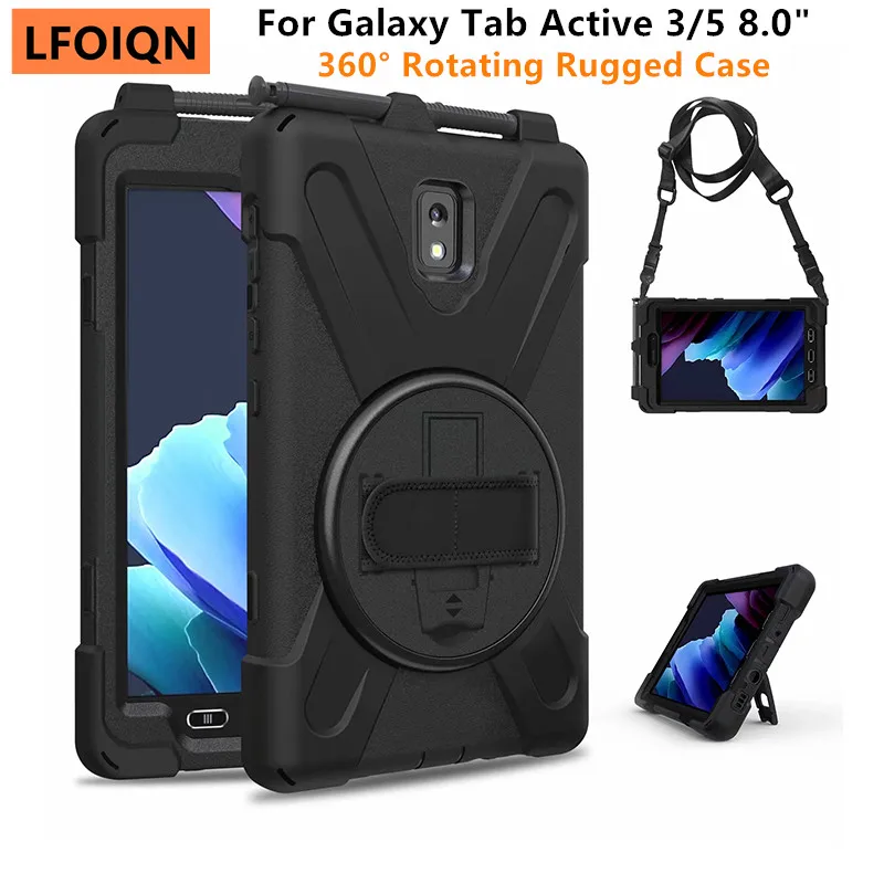 LFOIQN 360° Rotating Rugged Case for Samsung Galaxy Tab Active 5 3 8.0 inch SM T570 T575N T577 X300 X306 X306B 8'' Stand Cover
LFOIQN 360° Rotating Rugged Case for Samsung Galaxy Tab Active 5 3 8.0 inch SM T570 T575N T577 X300 X306 X306B 8'' Stand Cover