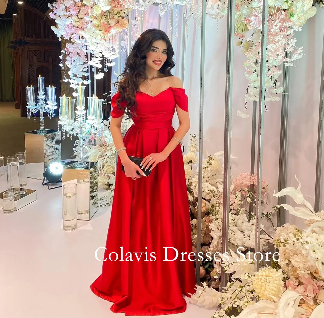 2025 Off the Shoulder Customized Prom Dresses Evening Dress Red A-Line Floor Length Women Evening Gowns Formal Party Dress
2025 Off the Shoulder Customized Prom Dresses Evening Dress Red A-Line Floor Length Women Evening Gowns Formal Party Dress