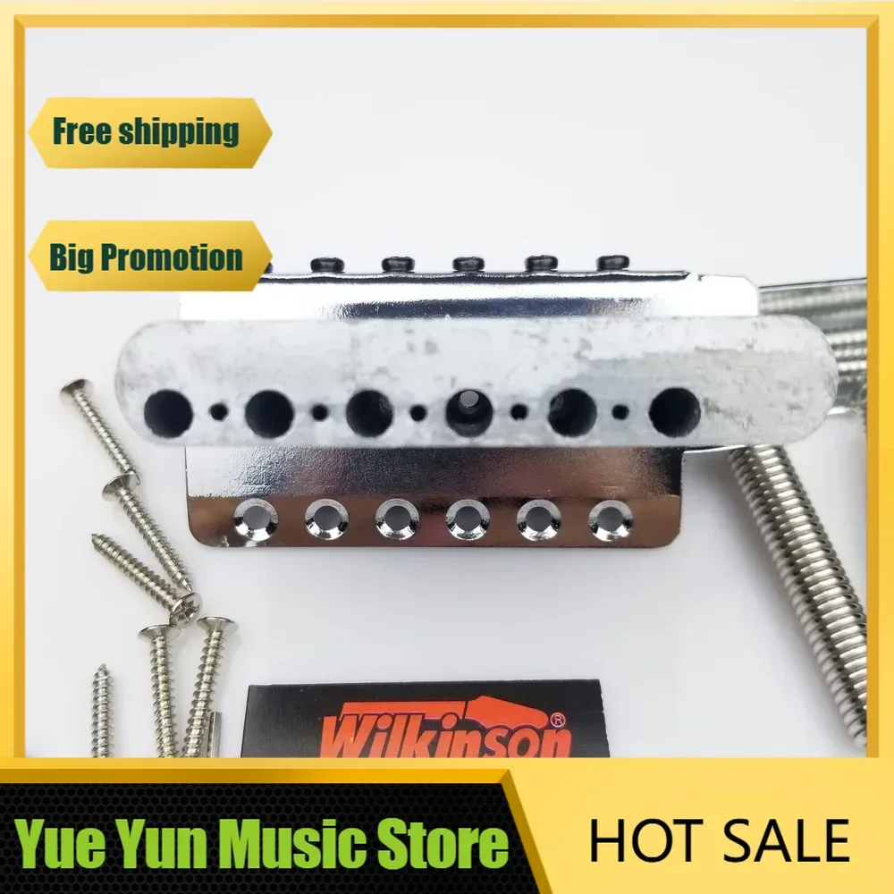 Yue Yun Music Store--Discount Hot Sale--Wilkinson Vintage Type ST Electric Guitar Tremolo System Bridge New from WOV01
Yue Yun Music Store--Discount Hot Sale--Wilkinson Vintage Type ST Electric Guitar Tremolo System Bridge New from WOV01