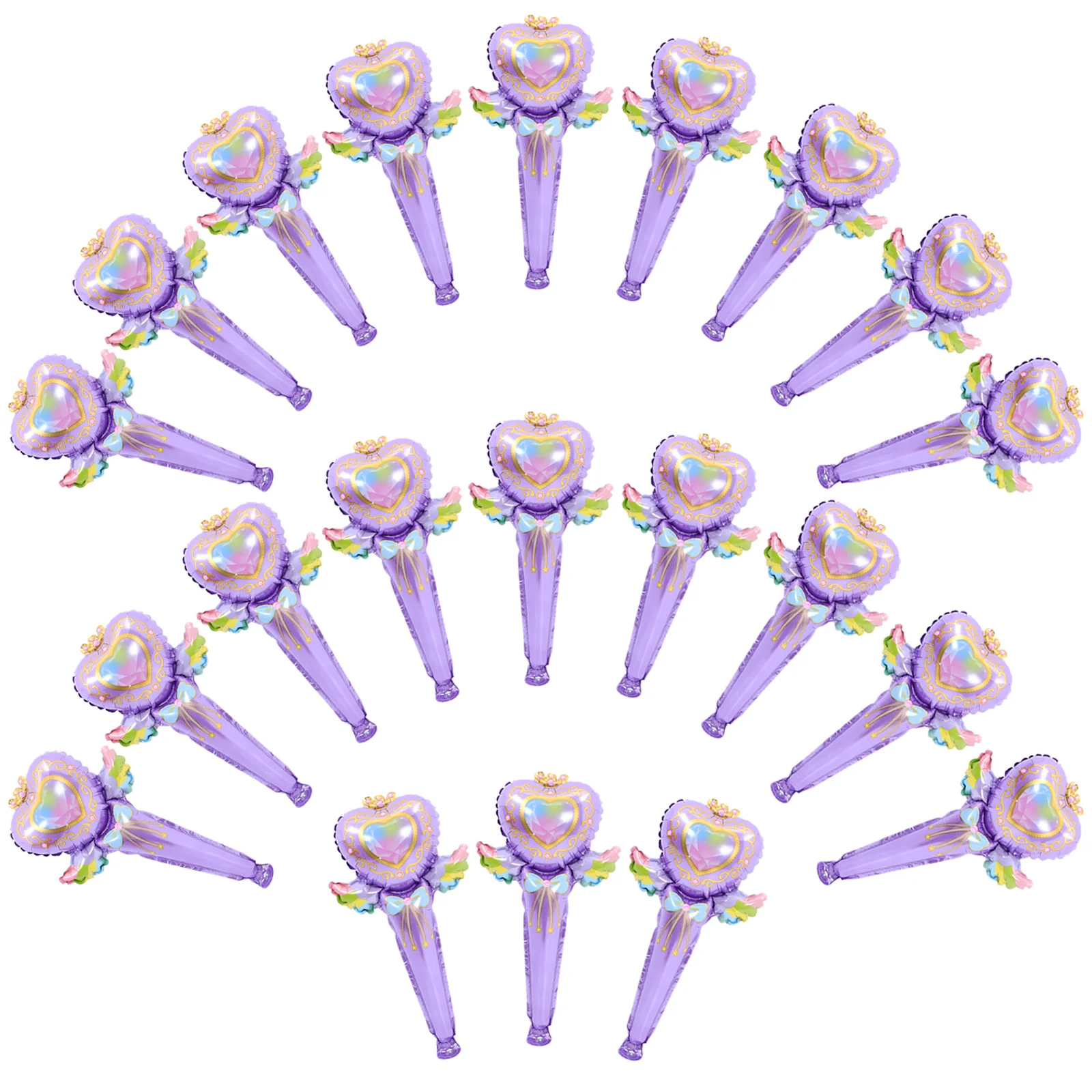 50 Pcs Party Layout Foil Stick Balloons Inflatable Purple Foil Party Decorations Birthday Supplies Wand Shaped Balloons
50 Pcs Party Layout Foil Stick Balloons Inflatable Purple Foil Party Decorations Birthday Supplies Wand Shaped Balloons