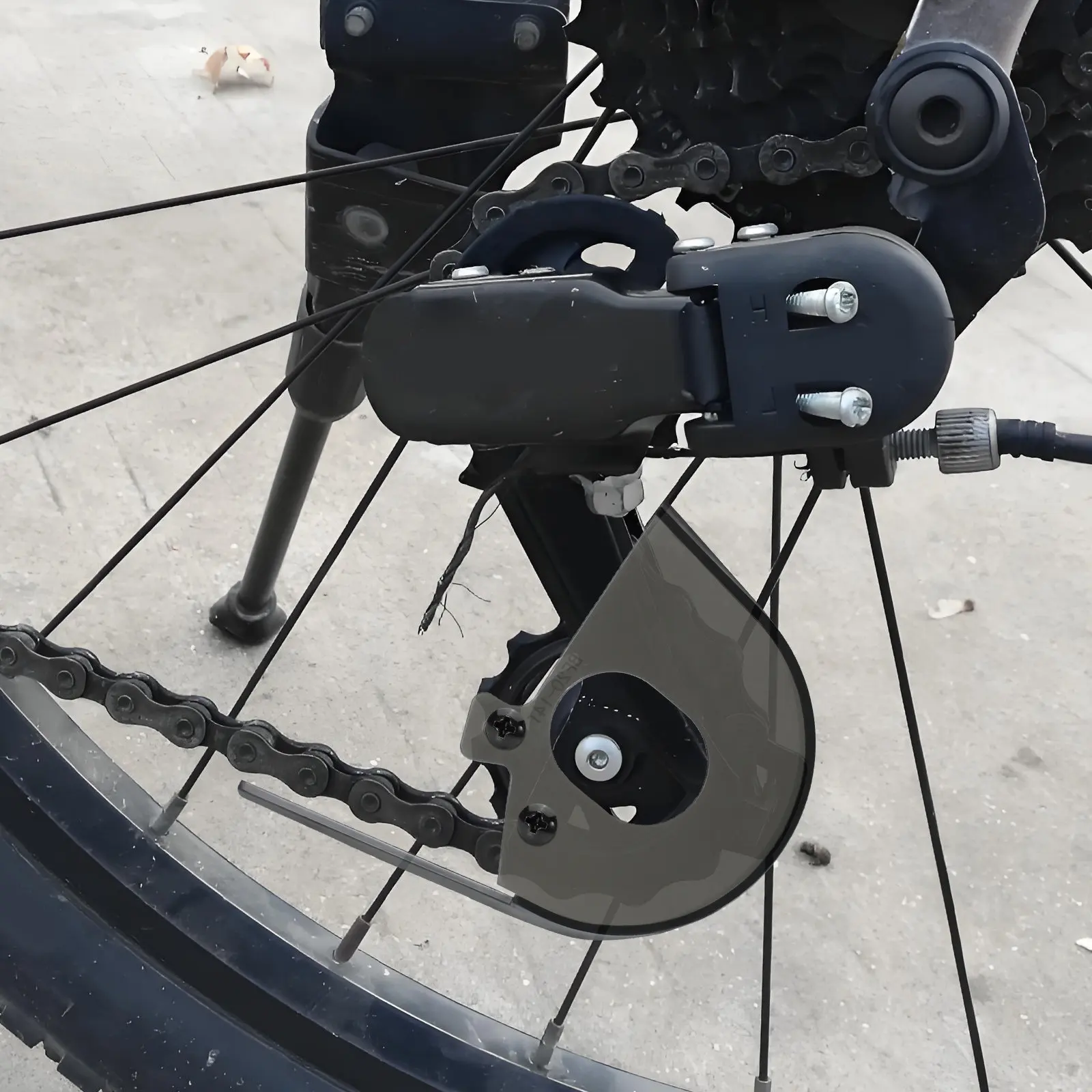 2Pcs Bike Chain Guard Black Cover Plastic Protector Mountain Bike Chain Cover Bicycle Frame Protection Bicycle Frame Protection
2Pcs Bike Chain Guard Black Cover Plastic Protector Mountain Bike Chain Cover Bicycle Frame Protection Bicycle Frame Protection