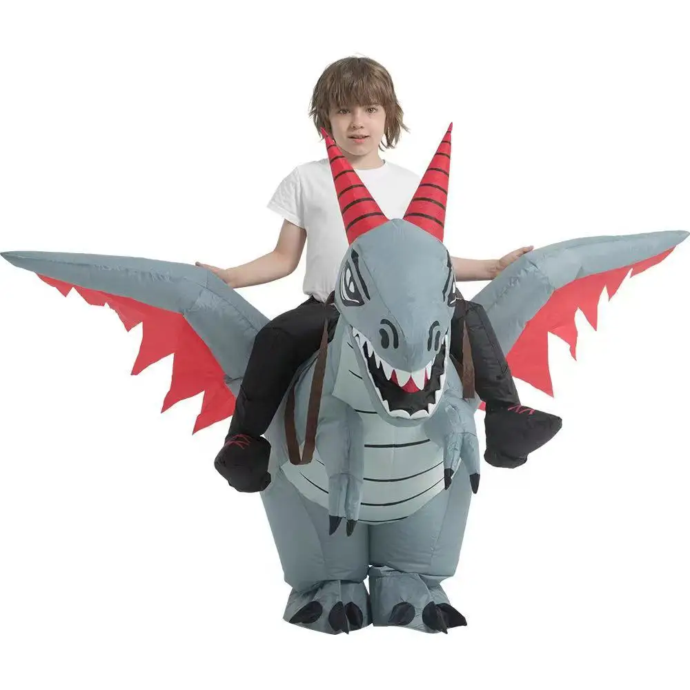 Riding Dinosaur Flying Dragon Inflatable Suit Stage Performance Halloween Costume Christmas Inflatable
Riding Dinosaur Flying Dragon Inflatable Suit Stage Performance Halloween Costume Christmas Inflatable