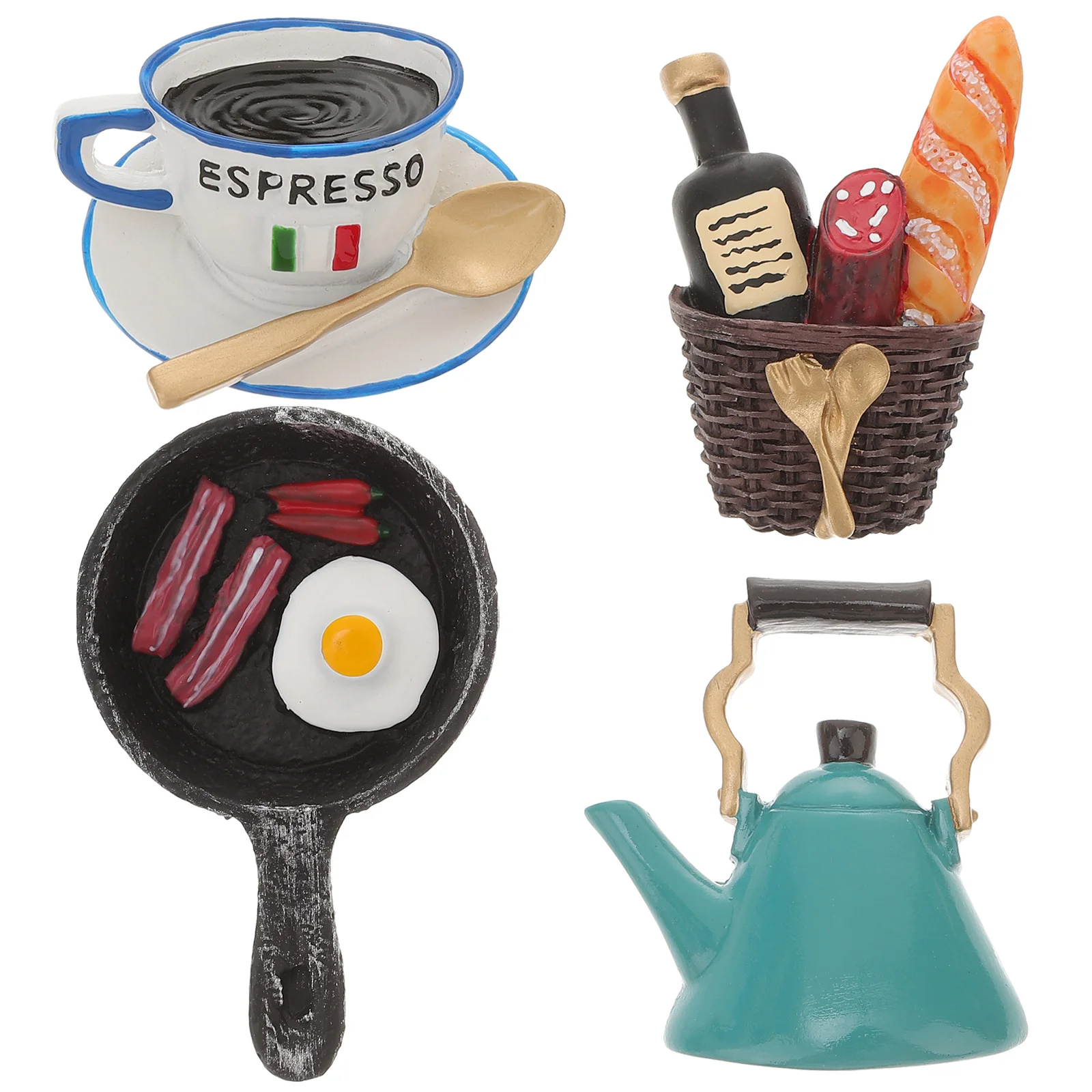 4pcs Resin Food Fridge Magnet Mini Kitchen Decorative Small Refrigerator Styling Ornament Whiteboard Magnet Creative
4pcs Resin Food Fridge Magnet Mini Kitchen Decorative Small Refrigerator Styling Ornament Whiteboard Magnet Creative