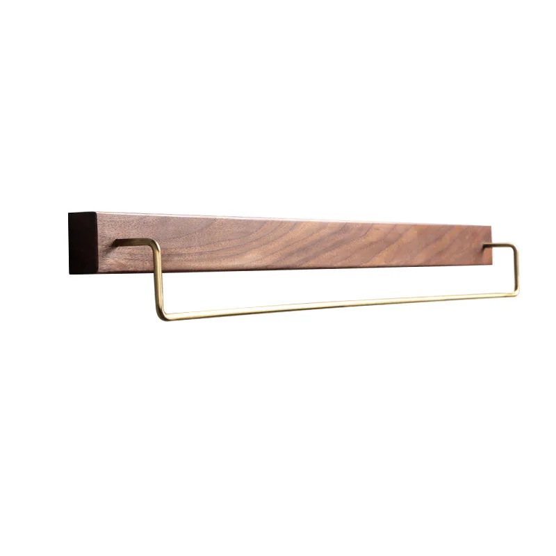 Log brass towel rack No punching toilet rack Wall hanging towel bar Bath towel Single rod hanger Solid wood
Log brass towel rack No punching toilet rack Wall hanging towel bar Bath towel Single rod hanger Solid wood