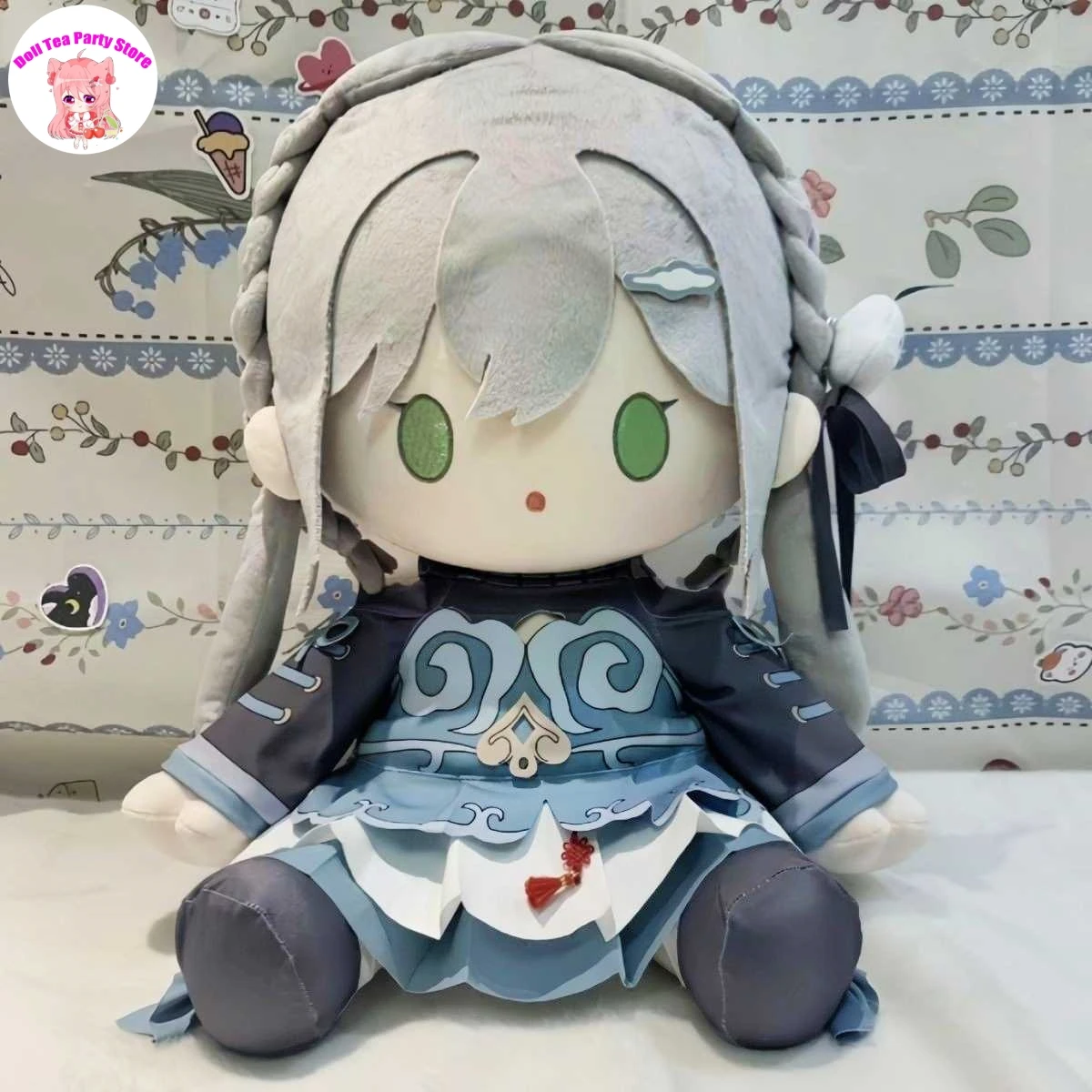 Qingque Plush Doll Body Game Honkai Star Rail Sitting Posture Figure Pillow Anime Mascot Cartoon Dress Up Plushie 40cm Toy Gift
Qingque Plush Doll Body Game Honkai Star Rail Sitting Posture Figure Pillow Anime Mascot Cartoon Dress Up Plushie 40cm Toy Gift