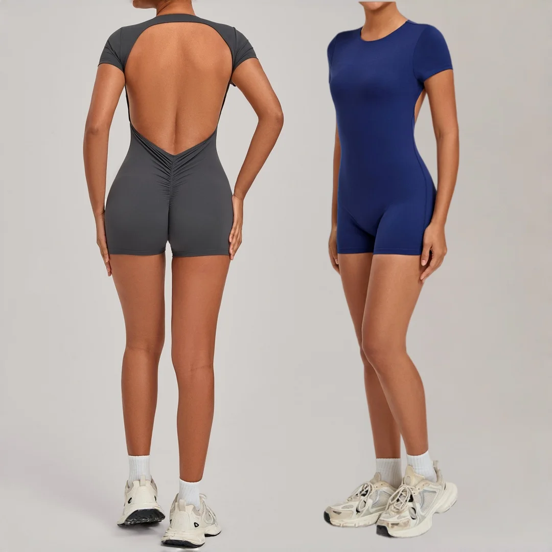 Новый женский комбинезон для пилатеса и йоги: облегающий, без спинки, для фитнеса, бега, повседневных тренировок, спортзала, йоги, спортивный боди
Новый женский комбинезон для пилатеса и йоги: облегающий, без спинки, для фитнеса, бега, повседневных тренировок, спортзала, йоги, спортивный боди