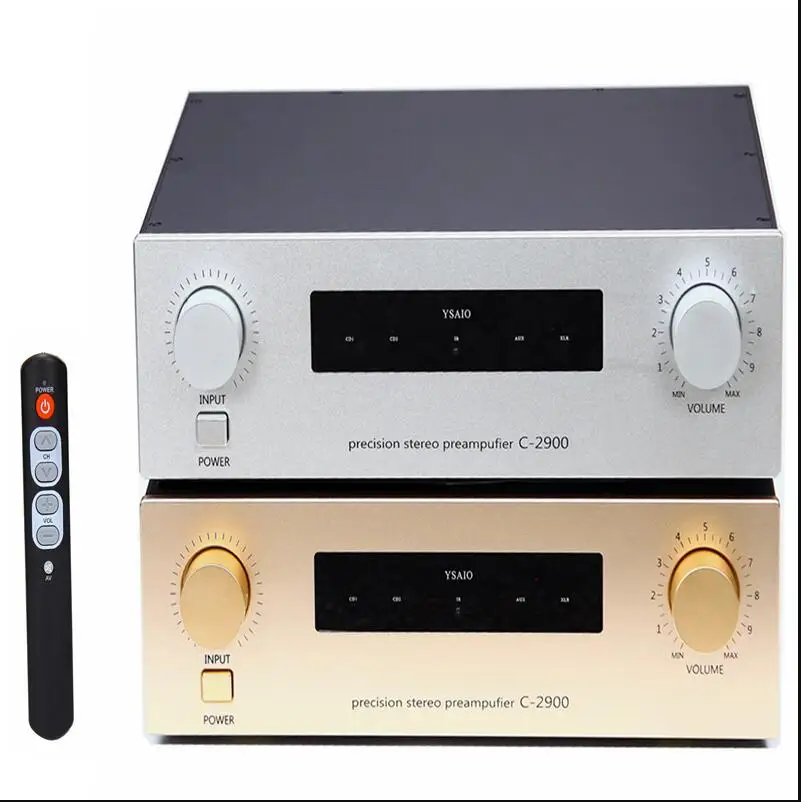 C2900 front stage amplifier HiFi fully balanced input fully discrete component Class A amplifier with remote control
C2900 front stage amplifier HiFi fully balanced input fully discrete component Class A amplifier with remote control