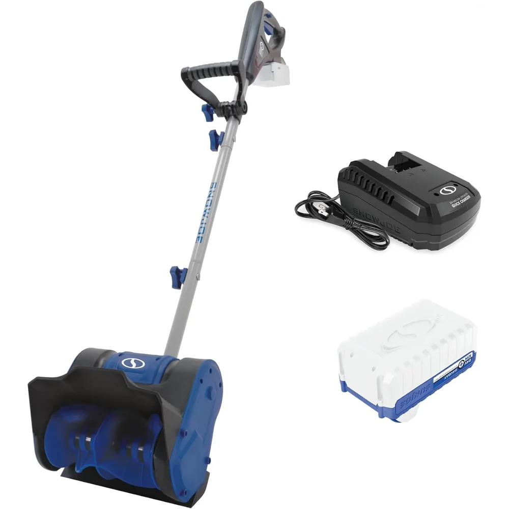 24V Cordless Electric Shovel, 10" Clearing Width with 4Ah Battery for Patios and Driveways
24V Cordless Electric Shovel, 10" Clearing Width with 4Ah Battery for Patios and Driveways