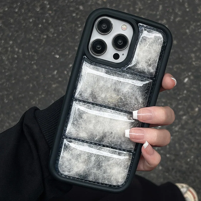 Trendy Label Fashion Down Case for iPhone 15 Pro Max 14 Plus 13 Mini 12 Soft Protective Back Cover
Trendy Label Fashion Down Case for iPhone 15 Pro Max 14 Plus 13 Mini 12 Soft Protective Back Cover