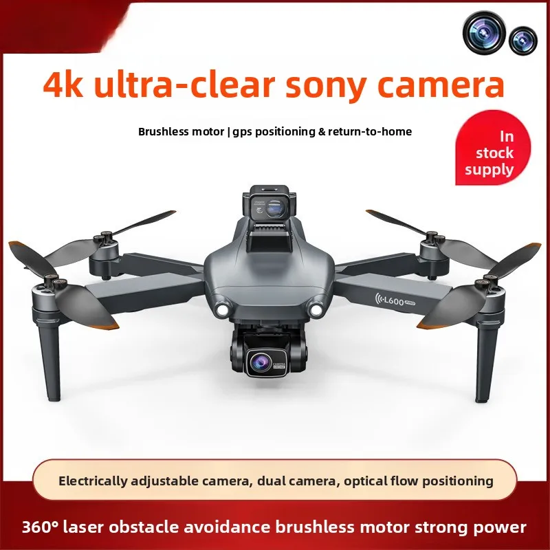 L600 pro MAX High Definition Aerial Photography System with Three-Axis Anti-Shake Gimbal Brushless Motor Foldable Design GPS Fou
L600 pro MAX High Definition Aerial Photography System with Three-Axis Anti-Shake Gimbal Brushless Motor Foldable Design GPS Fou