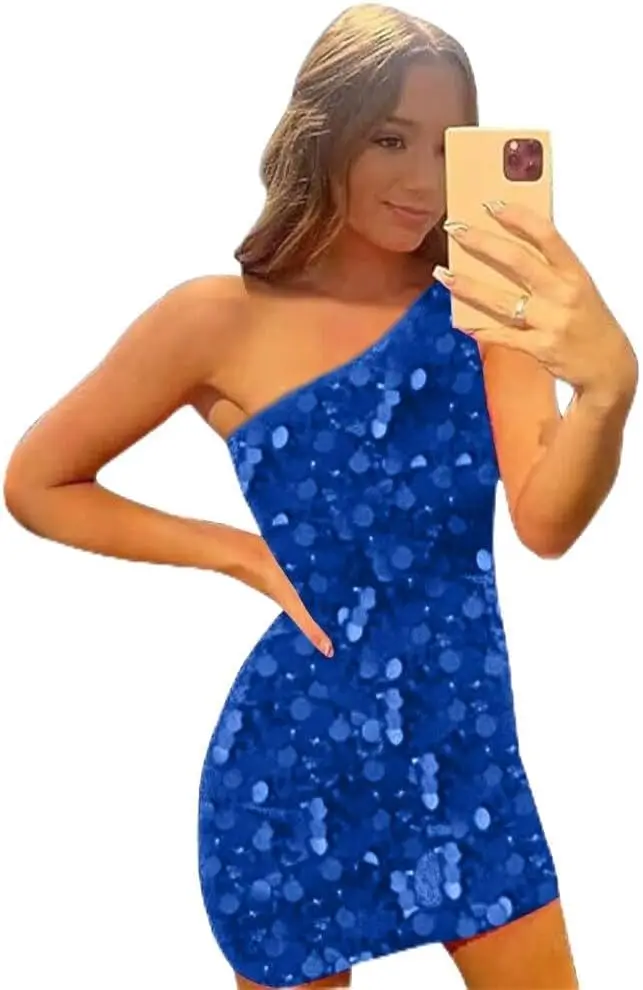 Sequin One Shoulder Homecoming Dresses Short 2025 Prom Dresses Bodycon Formal Party Gowns Cocktail Dresses Evening Gown
Sequin One Shoulder Homecoming Dresses Short 2025 Prom Dresses Bodycon Formal Party Gowns Cocktail Dresses Evening Gown
