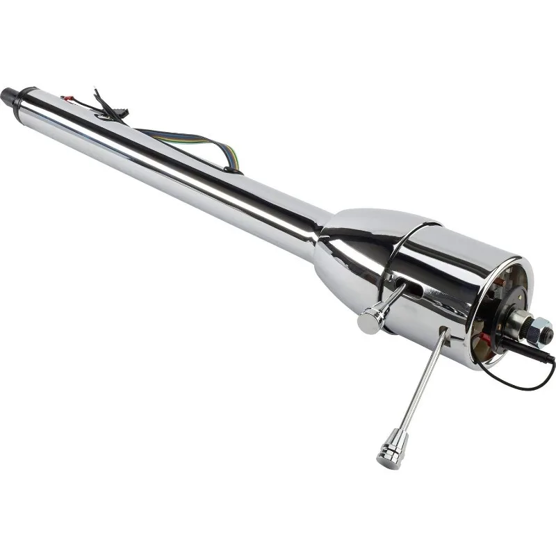 Universal GM 33-Inch Tilt Steering Column, Floor Shift, 5-Position Adjustable, Compatible with OE & Aftermarket Harnesses, 1969-
Universal GM 33-Inch Tilt Steering Column, Floor Shift, 5-Position Adjustable, Compatible with OE & Aftermarket Harnesses, 1969-
