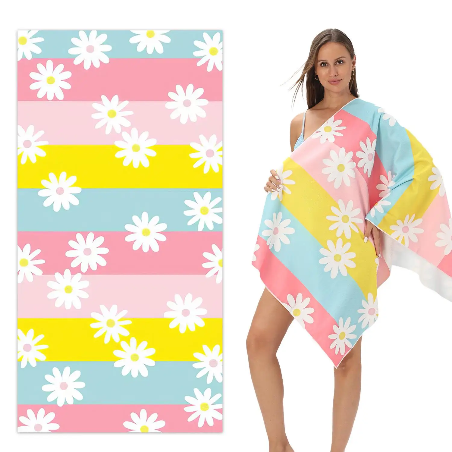 Пляжное полотенце Qui Dry из ультратонкого волокна с принтом в полоску, трансграничное S, ультра впитывающее, легкая, мягкая ткань
Пляжное полотенце Qui Dry из ультратонкого волокна с принтом в полоску, трансграничное S, ультра впитывающее, легкая, мягкая ткань