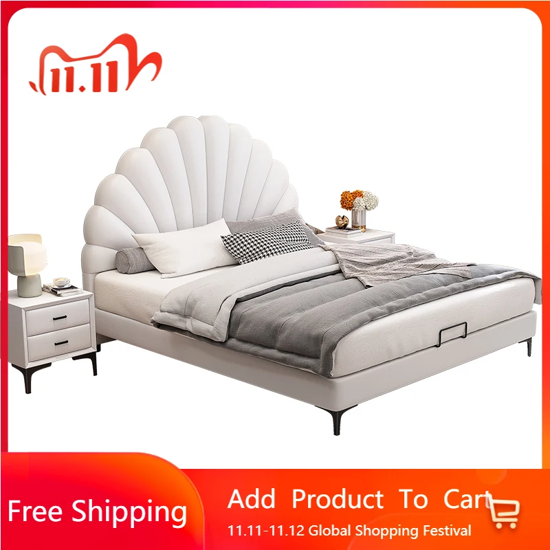 Кремовая скандинавская французская двуспальная кровать принцессы, легкая роскошная модная кровать, свадебная удобная мебель для спальни Cama De Casal
Кремовая скандинавская французская двуспальная кровать принцессы, легкая роскошная модная кровать, свадебная удобная мебель для спальни Cama De Casal