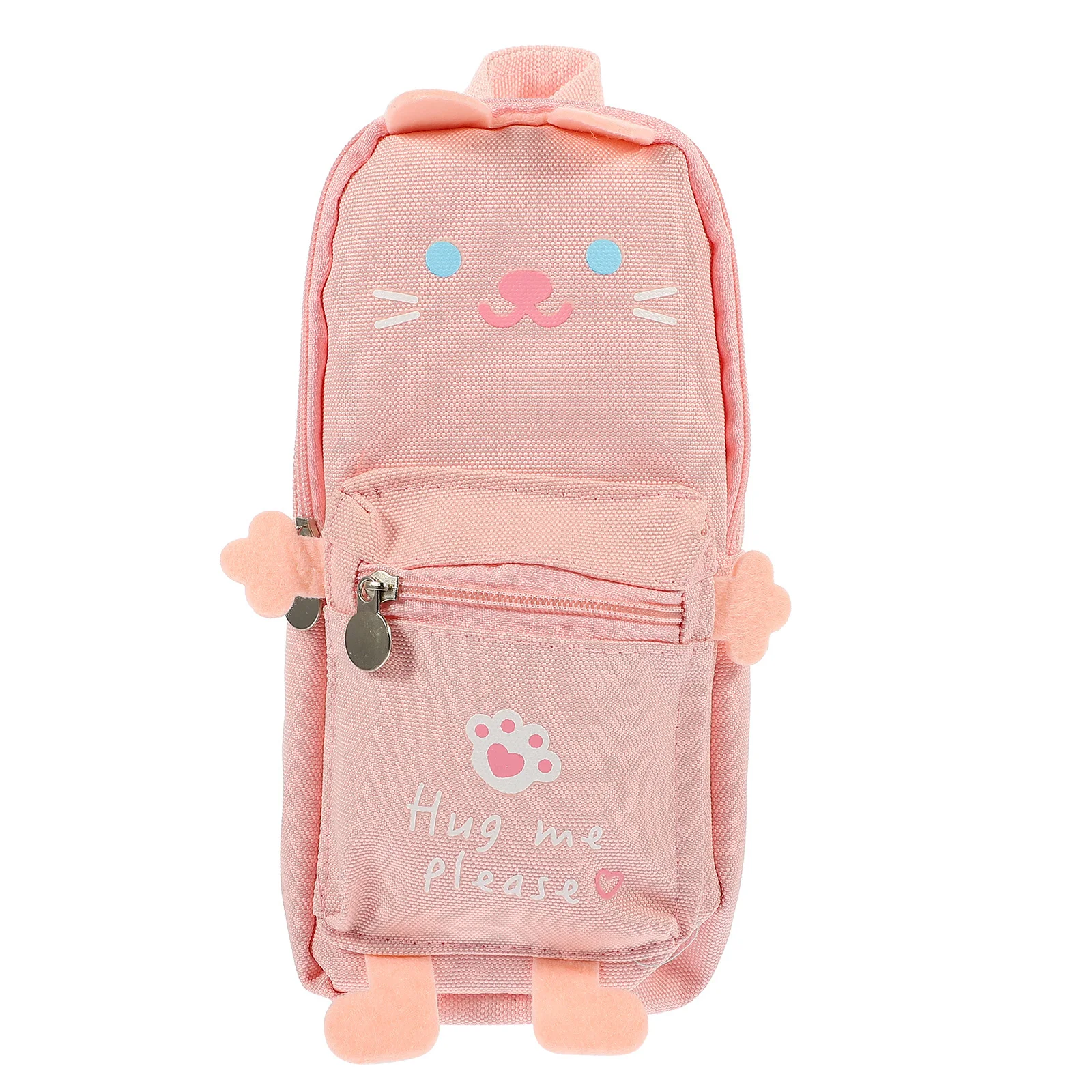 Canvas Pencil Bag Large Capacity Wear Resistant Multi-Function Pencil Case Zipper Daily Use Stationery Storage Accessory 
Canvas Pencil Bag Large Capacity Wear Resistant Multi-Function Pencil Case Zipper Daily Use Stationery Storage Accessory