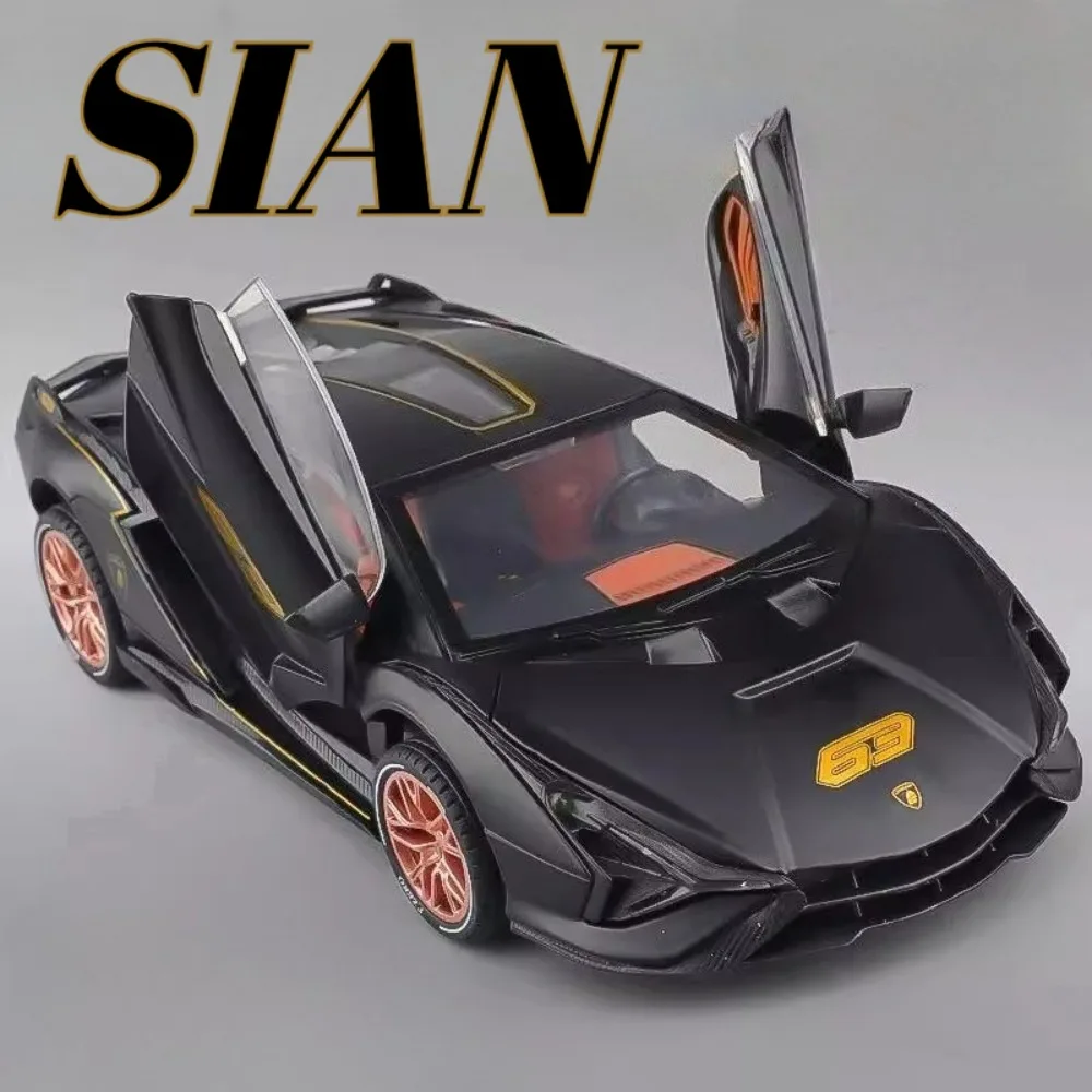 1:24 Scale Sian URUS Sports Car Model Toy Light Music Alloy Diecast Doors Opened Miniature Vehicles Models Collection Gift Boy
1:24 Scale Sian URUS Sports Car Model Toy Light Music Alloy Diecast Doors Opened Miniature Vehicles Models Collection Gift Boy