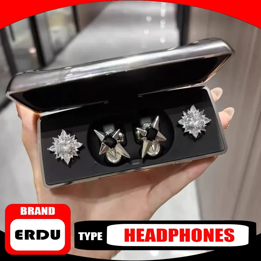 ERDU Bluetooth Headphones Ear Clip Type Wireless Earrings Jewelry Long Battery Life Noise Sports Earphones Simple Unique
ERDU Bluetooth Headphones Ear Clip Type Wireless Earrings Jewelry Long Battery Life Noise Sports Earphones Simple Unique
