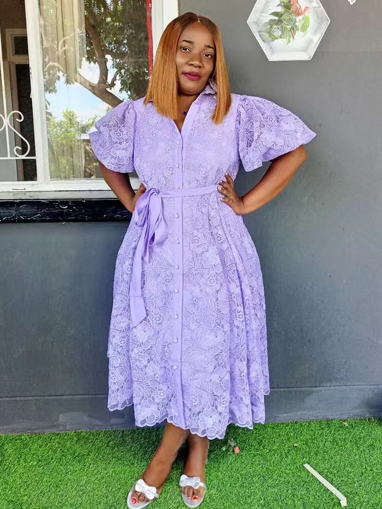 Retro embroidered cutout lace-up cinched waist short-sleeved dress 2025 summer women's shirt dress loose puffy dress
Retro embroidered cutout lace-up cinched waist short-sleeved dress 2025 summer women's shirt dress loose puffy dress