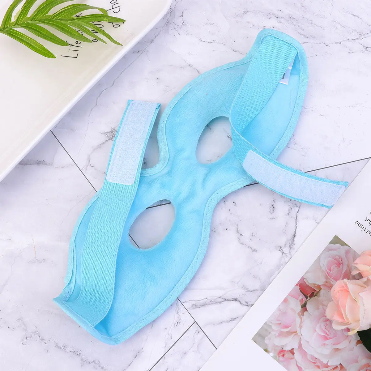 PVC Double-Sided Gel Eye Mask Blue Hot Cold Compress Therapy Reusable Hook Loop Comfortable Eye Care Cold Compress
PVC Double-Sided Gel Eye Mask Blue Hot Cold Compress Therapy Reusable Hook Loop Comfortable Eye Care Cold Compress