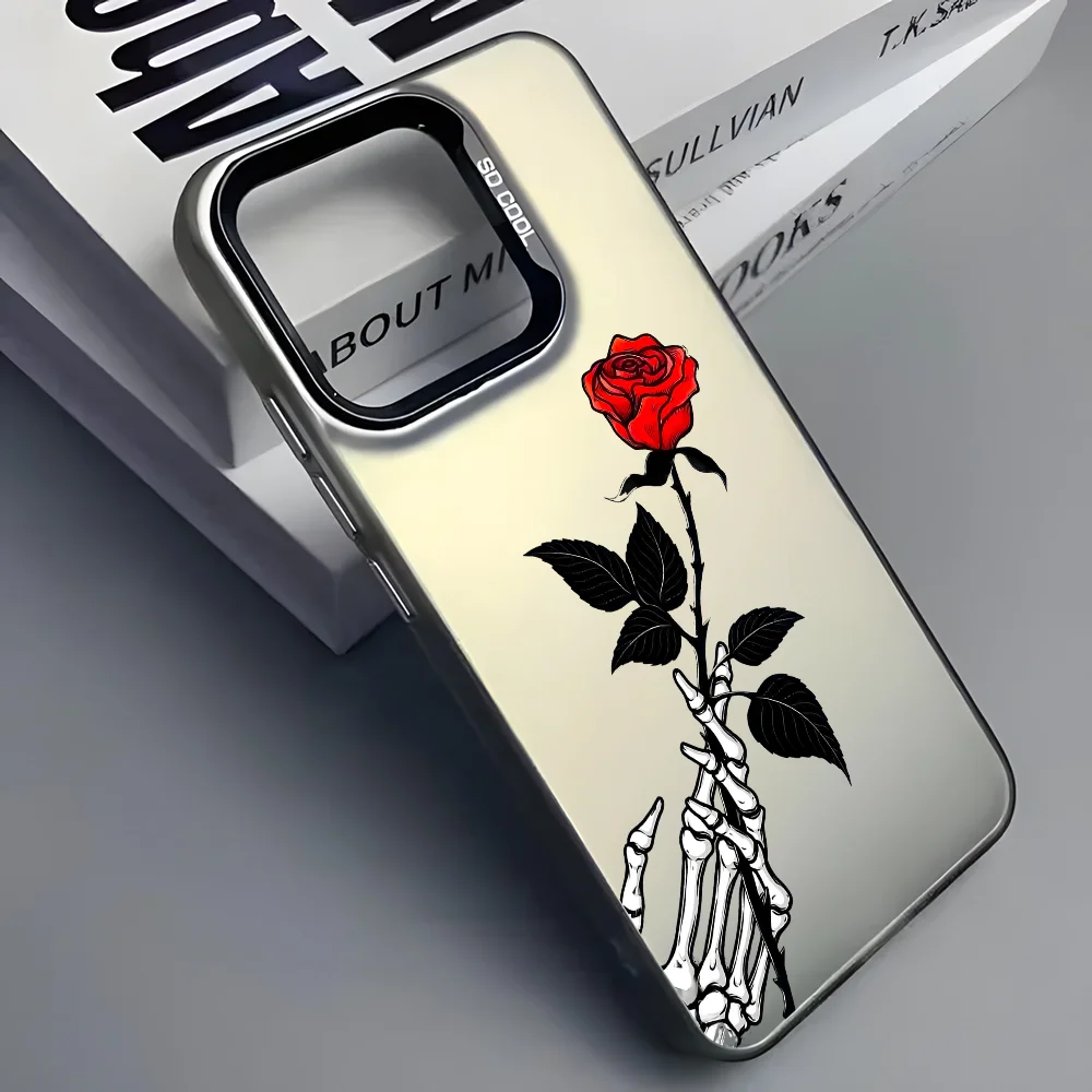 Skeleton hand rose graphic Phone Case For iPhone 16 15 14 13 12 11 Pro Max Black Matte Multicolor Laser Metallic Aurora Cover
Skeleton hand rose graphic Phone Case For iPhone 16 15 14 13 12 11 Pro Max Black Matte Multicolor Laser Metallic Aurora Cover
