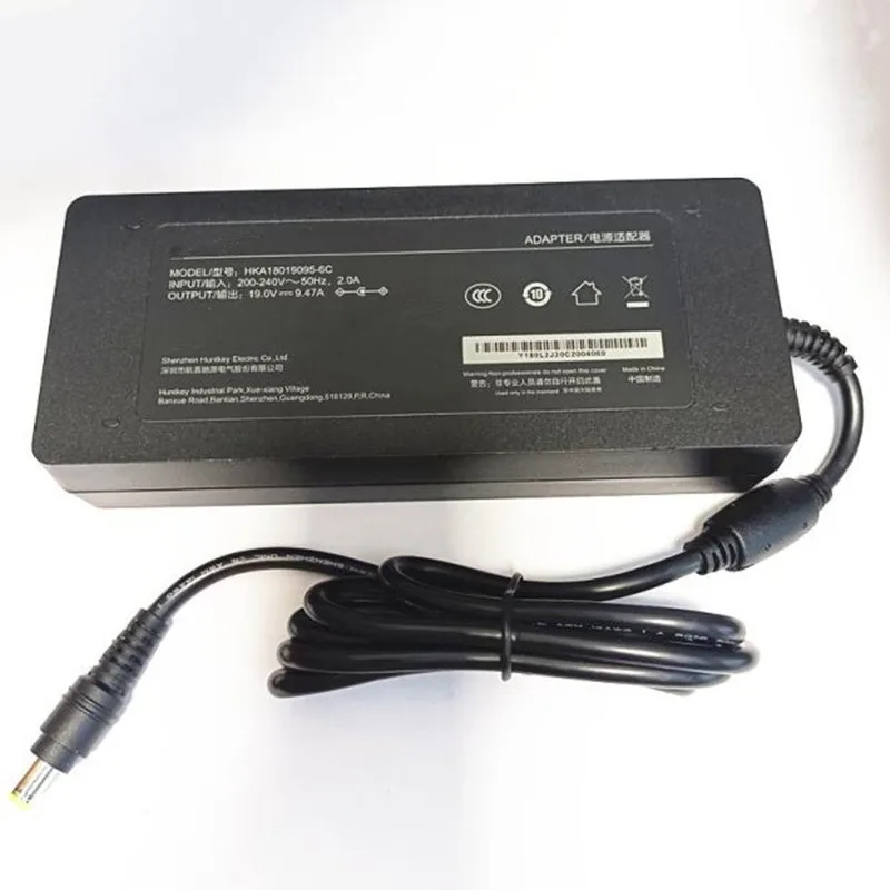 19V 9.47A 180W Inputs 200V-240V Genuine AC Adapter HKA18019095-6C Charger For XGIMI H3 XKO3E Projector Power Supply
19V 9.47A 180W Inputs 200V-240V Genuine AC Adapter HKA18019095-6C Charger For XGIMI H3 XKO3E Projector Power Supply