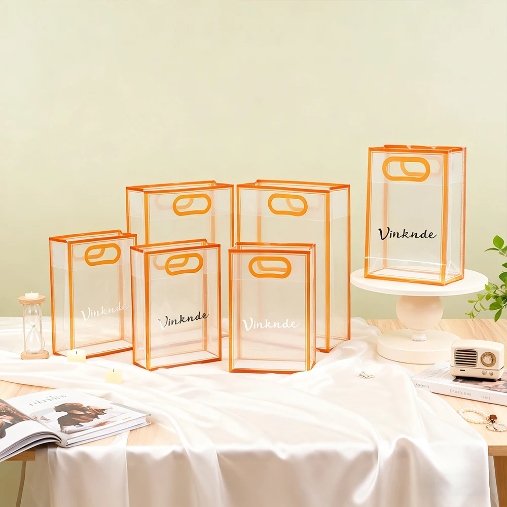 24Pack Customized Logo Travel Transparent Pvc Frosted PP Stand up Fashion Makeup Pouch Tote Bags Shopping Bags for Cosmetic Soap
24Pack Customized Logo Travel Transparent Pvc Frosted PP Stand up Fashion Makeup Pouch Tote Bags Shopping Bags for Cosmetic Soap