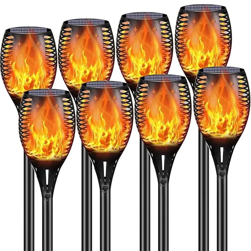 Solar Outdoor Torch Light 12/33/96 LED Landscape Lighting Path Light Solar Flame Light for Garden Courtyard Terrace
Solar Outdoor Torch Light 12/33/96 LED Landscape Lighting Path Light Solar Flame Light for Garden Courtyard Terrace