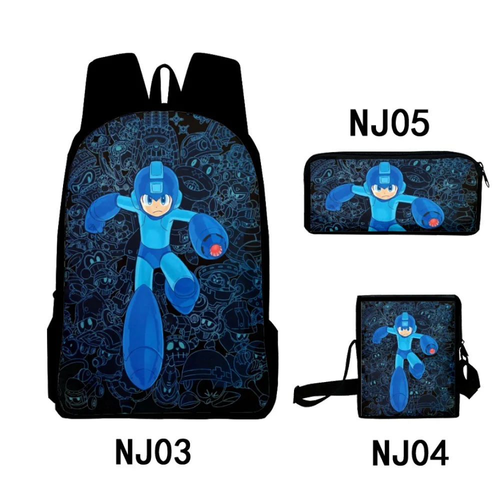 Fashion Novelty Cool ROCKMAN 3D Print 3pcs/Set pupil School Bags Laptop Daypack Backpack Inclined shoulder bag Pencil Case
Fashion Novelty Cool ROCKMAN 3D Print 3pcs/Set pupil School Bags Laptop Daypack Backpack Inclined shoulder bag Pencil Case