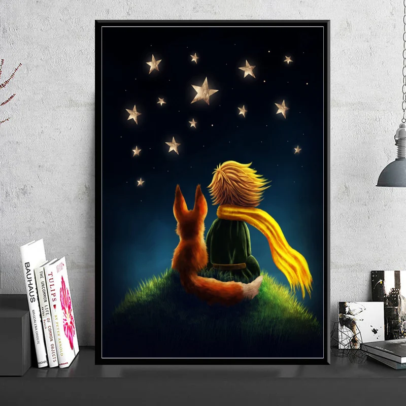 The Little Prince Movie Posters Pictures Canvas Wall Art Decorative Home Decor Paintings Living Room Children's Room Decoration
The Little Prince Movie Posters Pictures Canvas Wall Art Decorative Home Decor Paintings Living Room Children's Room Decoration