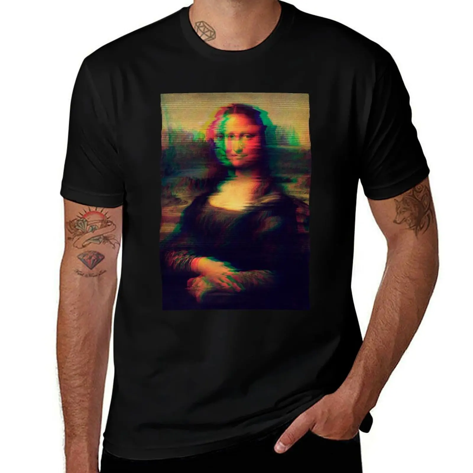 Mona Lisa Glitch T-Shirt anime tshirt blanks cute clothes plus sizes oversized t shirt men
Mona Lisa Glitch T-Shirt anime tshirt blanks cute clothes plus sizes oversized t shirt men