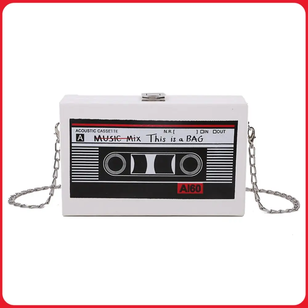 Women Cute Sling Bag Radio Shape Vintage Satchel Bag PU Leather Tape Recorder Print Ladies Daily Commute Bag
Women Cute Sling Bag Radio Shape Vintage Satchel Bag PU Leather Tape Recorder Print Ladies Daily Commute Bag